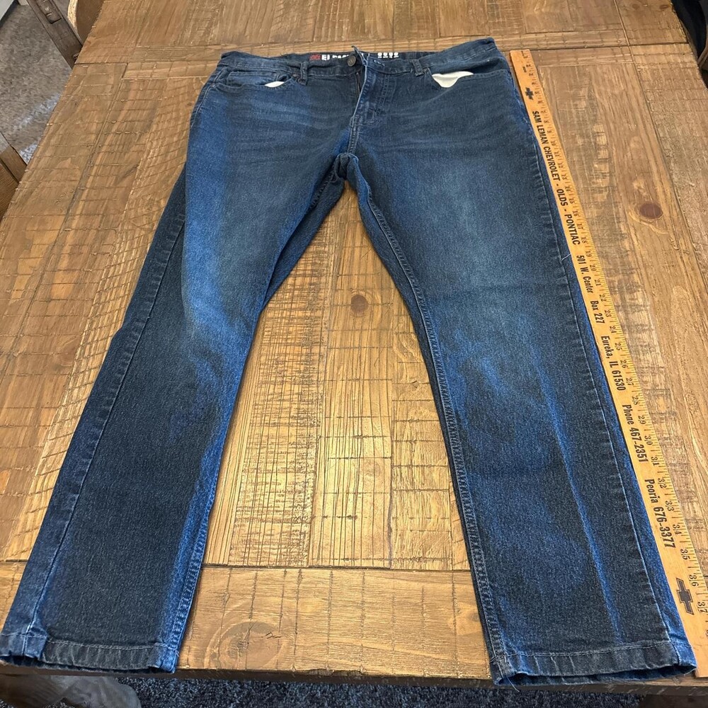 Element Men's Blue and Navy Jeans